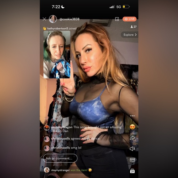 BACK UP 💙 LIVE NOTIFICATIONS 📢 FLYER 🩷👱🏻♀️ - Picture 8 of 16